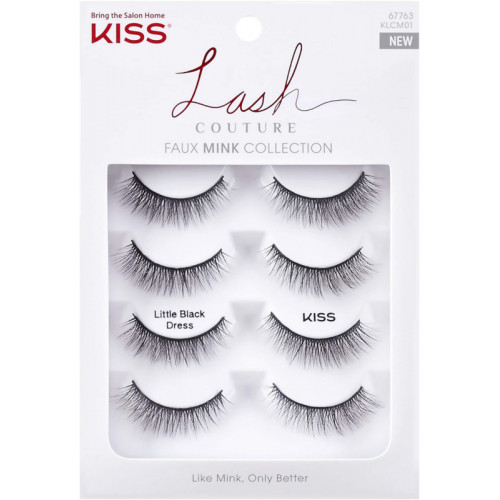KISS Lash Couture Multipack Faux Mink Little Black Dress  KISS Lash Couture Multipack Faux Mink Little Black Dress